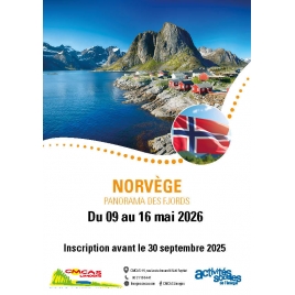 2025 - Norvège, panoramas des Fjords - A1