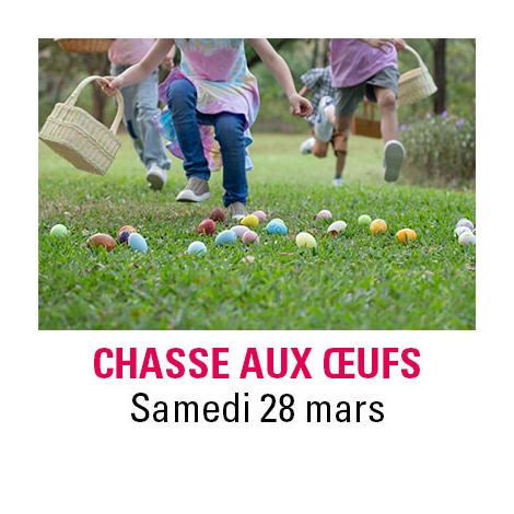 2026 - Chasse aux œufs le 28 mars