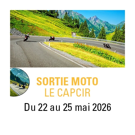2026 - Séjour moto au Pays du Capcir du 22 au 25 mai