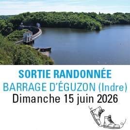 2026 - sortie randonnée à Eguzon le 15 juin